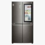 Lg 877 Litre, InstaView Door-in-Door®, DoorCooling+ & Hygiene FRESH⁺ᵀᴹ , Siyah STS