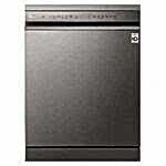 Lg Bulaşık Makinesi QuadWash™ Teknolojisi LED Kontrol Ekranı 10 Yıl Motor Garanti E Enerji Sınıfı Metalik